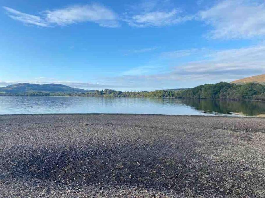 Charming Stone Bothy At Loch Lomond Villa Luss Exterior foto